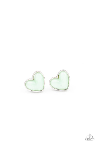 Starlet Shimmer Heart Earrings