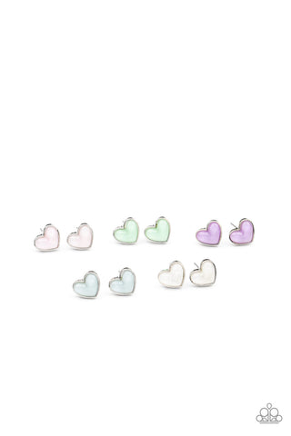 Starlet Shimmer Heart Earrings