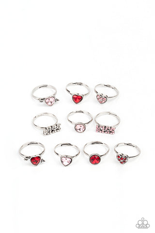 Valentine's Shimmer Rings